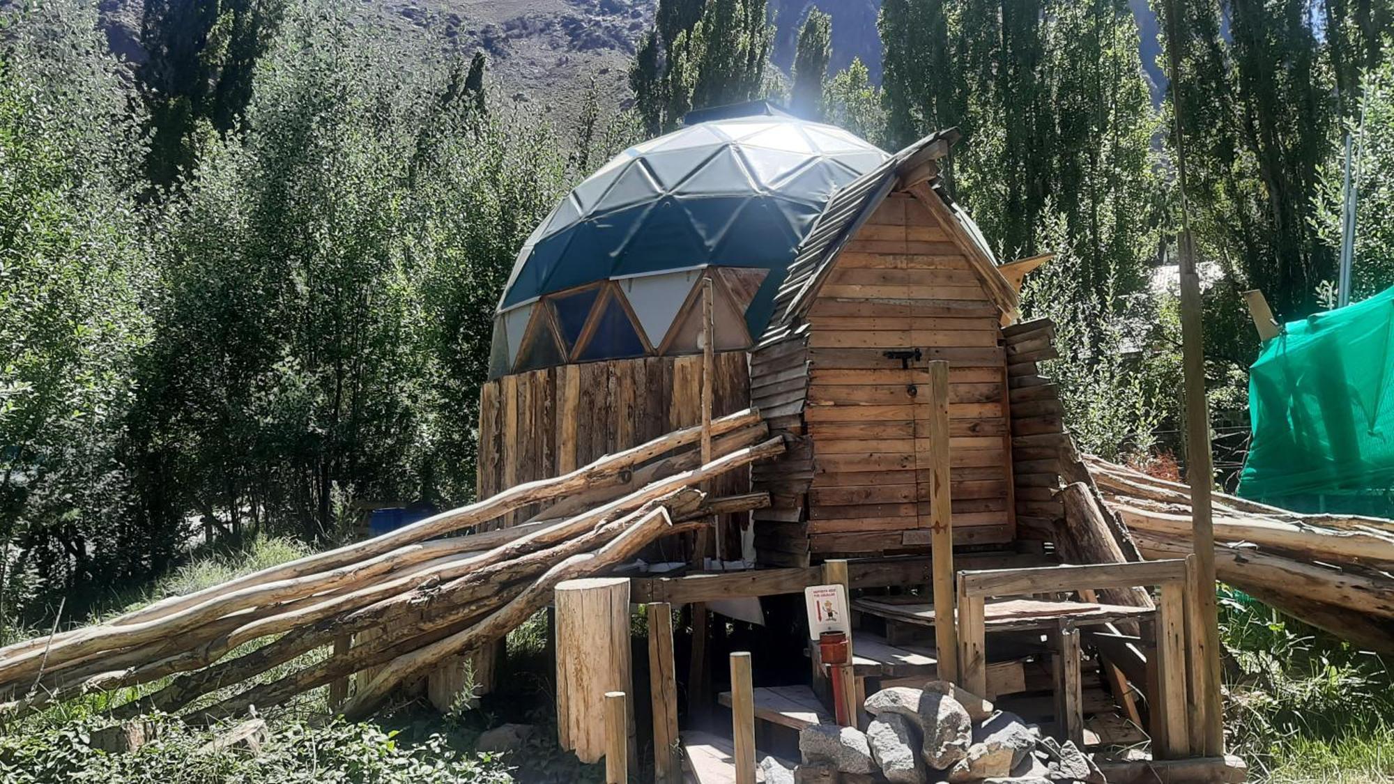 Hostal Crisol Refugio Lo Valdes エクステリア 写真